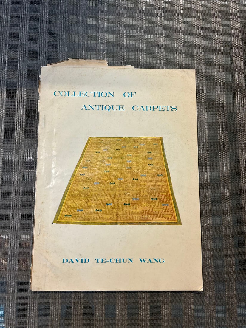 Collection of Antique Carpets: Collection of Antique Carpets , published by David TE-CHUN Wang, good condition!