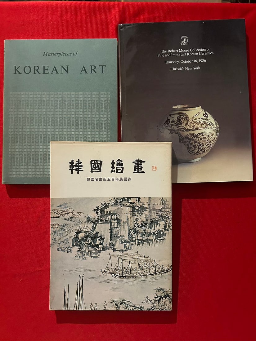3 Volumes Korean Works of Art: 3 Volumes Korean Works of Art , good condition!