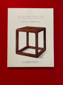 NY Christie's 2015 The Lai Family Collection of Fine Chinese Furniture and Works of Art