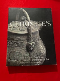 NY Christie's 2004 Fine Chinese Furniture ,Archaic Bronzes and Works of Art