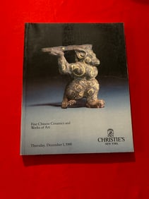 NY Christie's 1988 Fine Chinese Ceramics and Works of Art