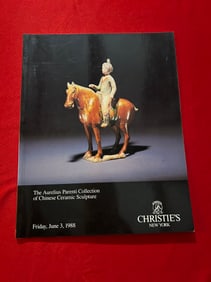 NY Christie's 1988 The Aurelius Parenti Collection of Chinese Ceramic Sculpture