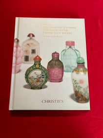 NY Christie's 2013 The Hildegard Schonfeld Collection of Fine Chinese Snuff Bottles