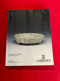 NY Christie's 1993 Fine Chinese Ceramics and Works of Art