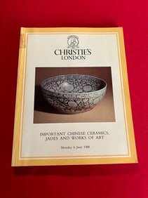 LD Christie's 1988 Important Chinese Ceramics , Jade and Works of Art