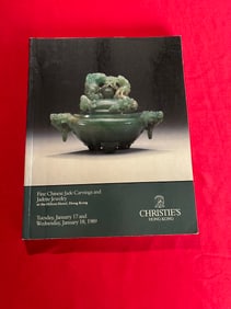 HK Christie's 1989 Fine Chinese Jade Carvings and Jadeite Jewellery