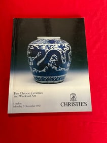 LD Christie's 1992 Fine Chinese Ceramics and Works of Art