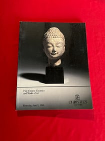 NY Christie's 1986 Fine Chinese Ceramic and works of Art