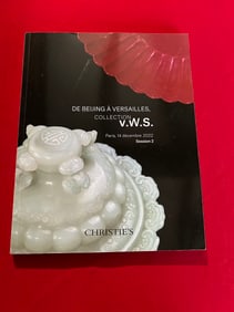 Paris Christie's 2022 DE BEIJING A VERSAILLES , Collection V.W.S