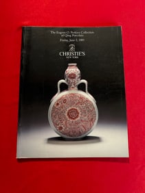 NY Christie's 1989 The Eugene O Perkins Collection of Qing Porcelain