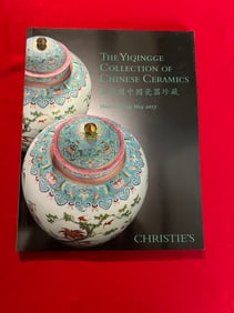 HK Christie's 2013 The YI QING GE Collection of Chinese Ceramics