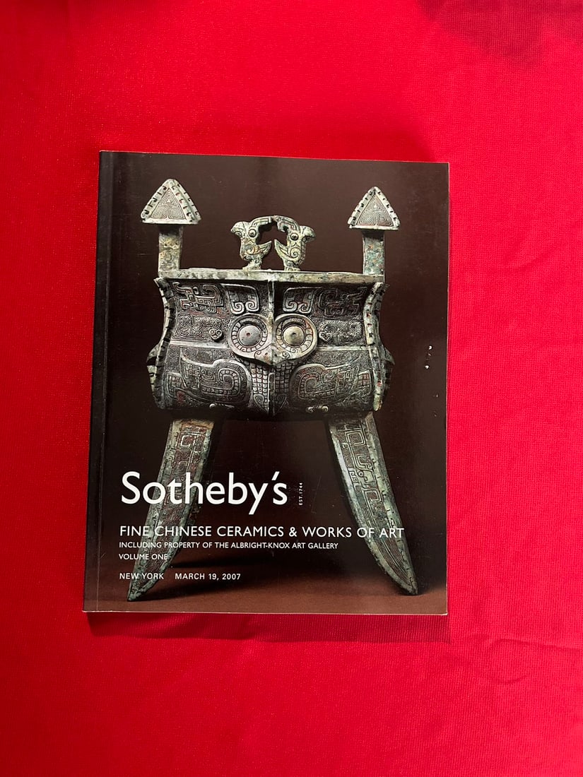 NY Sotheby's 2007 Fine Chinese Ceramics and Works of Art: NY Sotheby's 2007 Fine Chinese Ceramics and Works of Art , good condition!