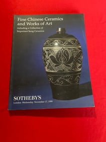 LD Sotheby's 1999 Fine Chinese Ceramics and Works of Art including Important Song Ceramics