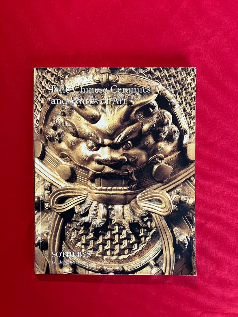 LD Sotheby's 1998 Fine Chinese Ceramics and Works of Art: LD Sotheby's 1998 Fine Chinese Ceramics and Works of Art , good condition!