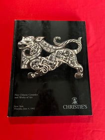 NY Christie's 1992 Fine Chinese Ceramics and Works of Art