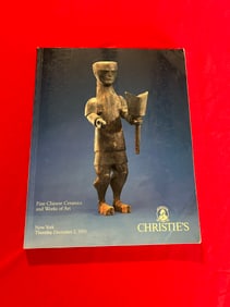 NY Christie's 1993 Fine Chinese Ceramics and Works of Art