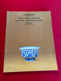 LD Sotheby's 1986 Fine Chinese Bronzes Ceramics and Works of Art