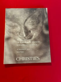 NY Christie's 1999 Masterpieces of Chinese Sculpture From A Private Collection