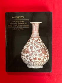 HK Sotheby's 1988 An Important Private Collection of Ming and Qing Porcelain