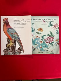 2 Volumes Christie's Chinese Export Art including The Sowell Collection