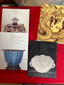 A Complete set 3 Volumes HK Christie's 2008 Important Chinese Ceramics and Works of Art