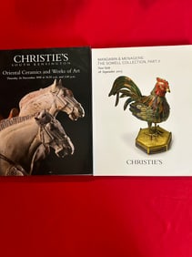 2 Volumes Christie's Chinese Works of Art including The Sowell Collection