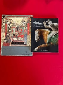 2 Volumes Christie's Chinese and Japanese Works of Art and Asian Art