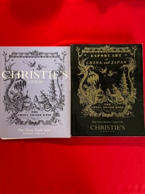 2 Volumes Christie's The China Trade Sale
