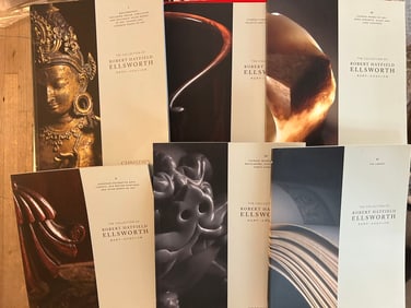 A Complete Set of 6 Volumes NY Christie's 2015 The Robert Ellsworth Collection of Chinese Art