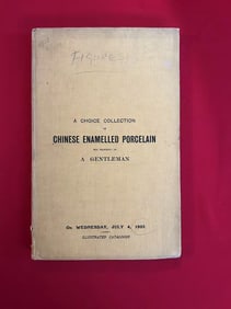 London Christie's 1925 A Choice Collection Chinese Enamelled Porcelain The Property of a Gentleman