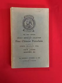 London Christie's 1933 Highly Important Collection Fine Chinese Porcelain Edson Bradley Collection