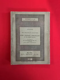 LD Sotheby's 1937 The Well-Known Collection of Fine Chinese Porcelain W.F. VAN HEUKELOM Collection