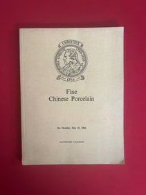 London Christie's 1964 Fine Chinese Porcelain