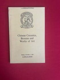 London Christie's 1976 Chinese Ceramics, Bronzes and Works of Art