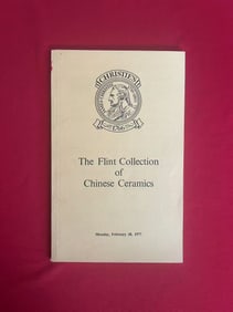 London Christie's 1977 The Flint Collection of Chinese Ceramics