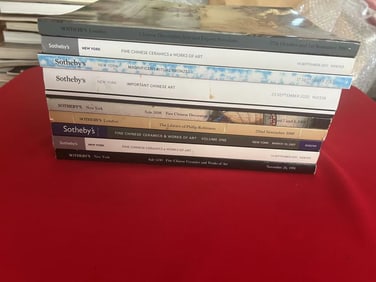10 Volumes Sotheby's Chinese Art Catalogs