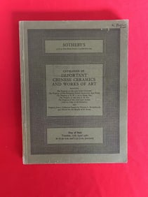 LD Sotheby's 1980 Important Chinese Ceramics and Works of Art