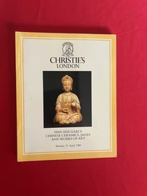 LD Christie's 1986 Fine and Early Chinese Ceramics, Jades and Works of Art