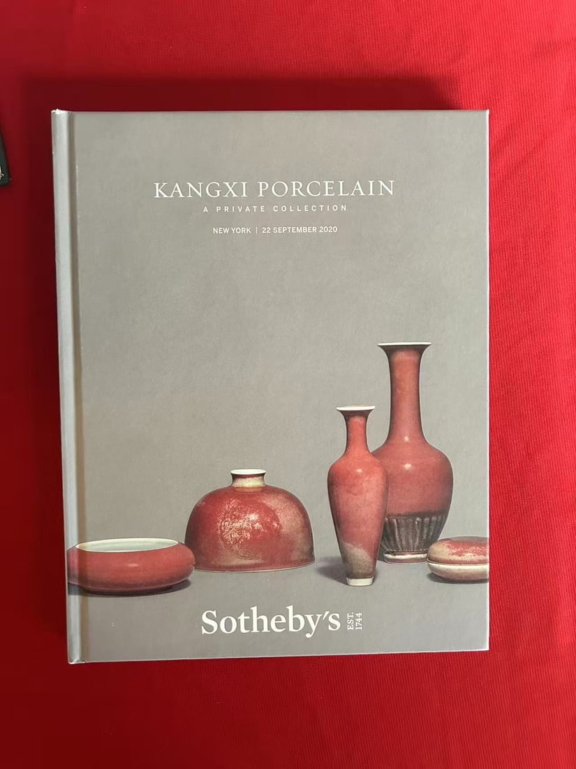 NY Sotheby's 2020 KANGXI Porcelain A Private Collection: NY Sotheby's 2020 KANGXI Porcelain A Private Collection , hard cover and good condition!