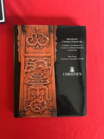 NY Christie's 1996 Important Chinese Furniture The Museum of Classical Chinese Furniture Collection