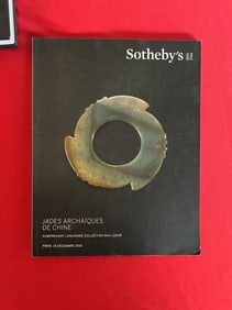 Paris Sotheby's 2016 JADES ARCHAIQUES DE CHINE
