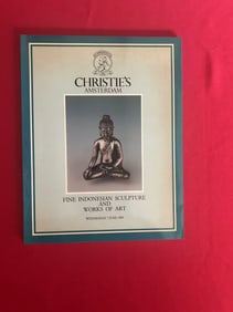 Amsterdam Christie's 1989 Fine Indonesian Sculpture and Works of Art