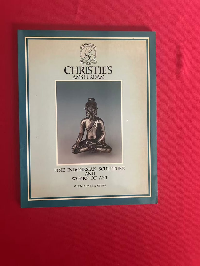 Amsterdam Christie's 1989 Fine Indonesian Sculpture and Works of Art: Amsterdam Christie's 1989 Fine Indonesian Sculpture and Works of Art , good condition!