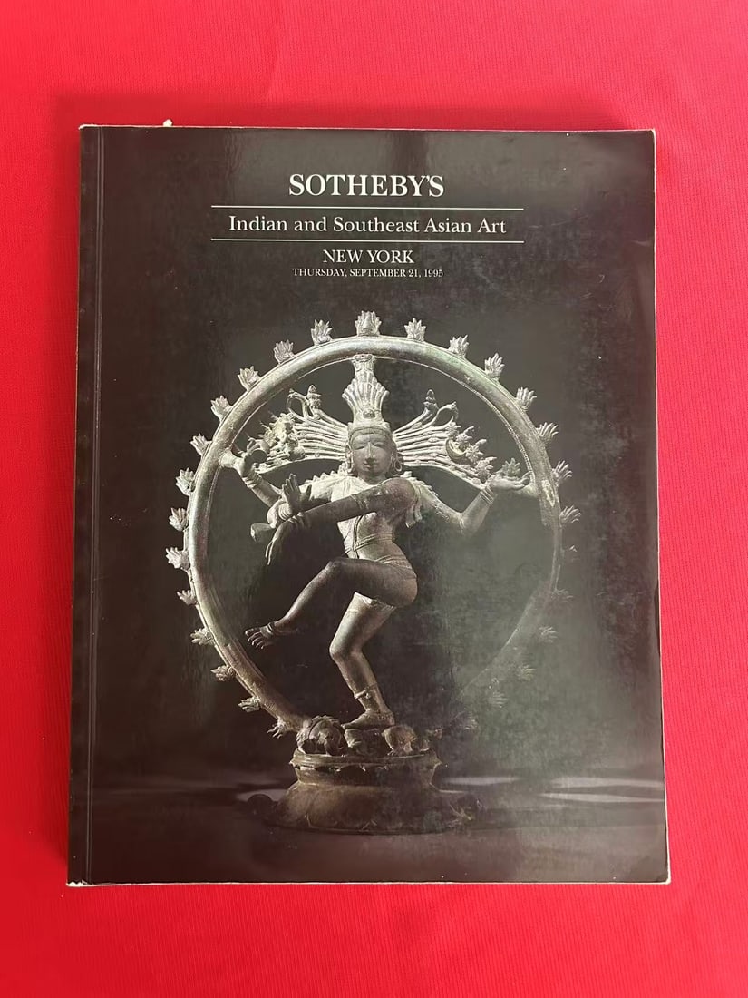 NY Sotheby's 1995 Indian and Southeast Asian Art: NY Sotheby's 1995 Indian and Southeast Asian Art , good condition!