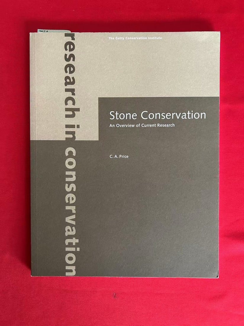 Stone Conservation An Overview of Current Research by C.A.Price: Stone Conservation An Overview of Current Research by C.A.Price , published in 1996, very good condition!