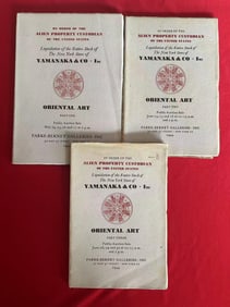 3 Volumes Liquidation of The Entire stock of The New York Store of Yamanaka & Co Inc