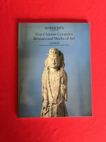 LD Sotheby's 1986 Fine Chinese Ceramics Bronzes and Works of Art