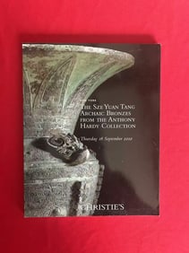 NY Christie's 2010 The Sze Yuan Tang Archaic Bronzes The Hardy Collection
