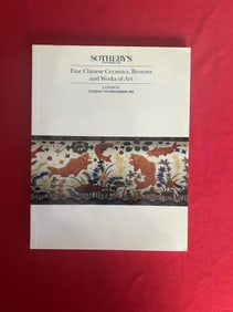 LD Sotheby's 1993 Fine Chinese Ceramics, Bronzes and Works of Art