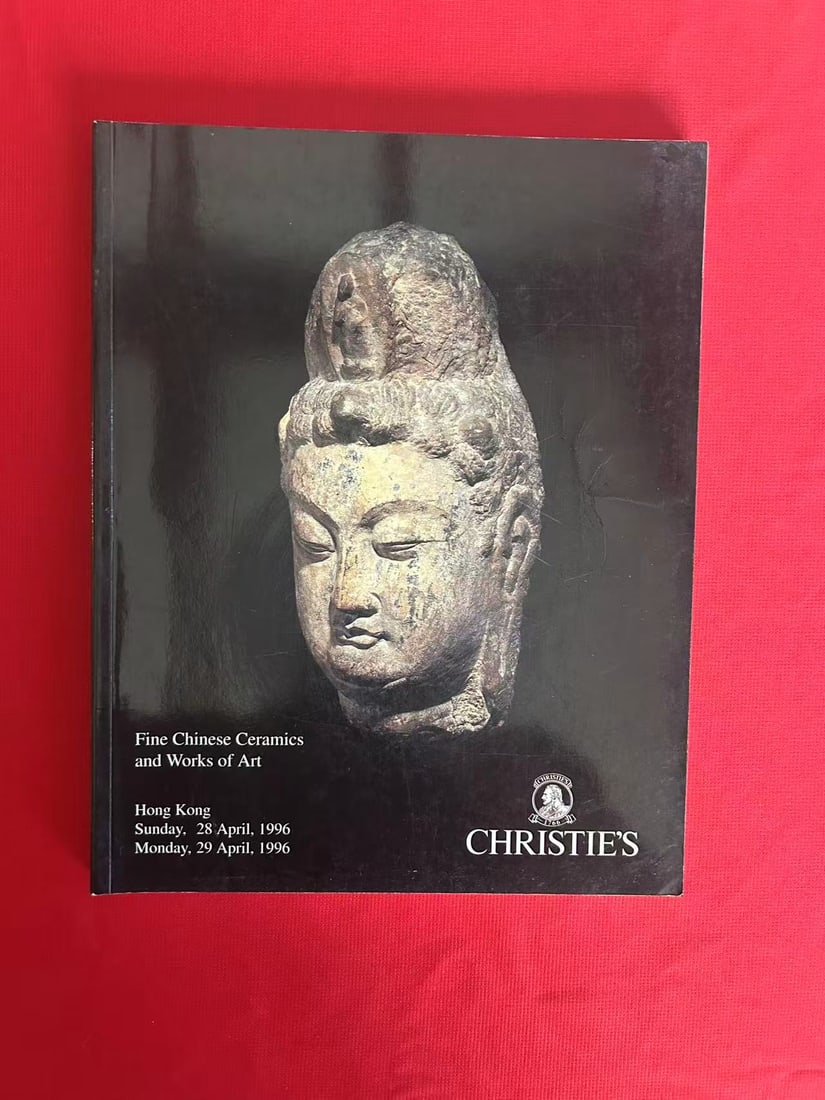 HK Christie's 1996 Important Chinese Ceramics and Works of Art: HK Christie's 1996 Important Chinese Ceramics and Works of Art , good condition!